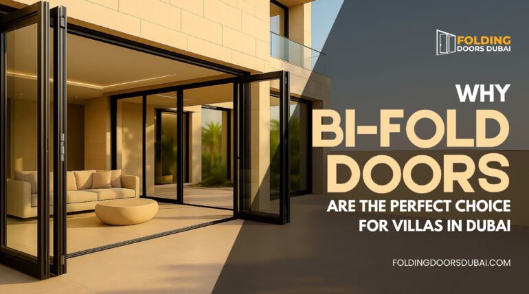 Why Bi-Fold Doors Are the Perfect Choice for Villas in Dubai
